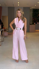 Macacão Alfaiataria Ingrid Rosa