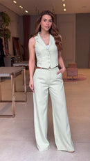 Conjunto Alfaiataria Colete & Calça