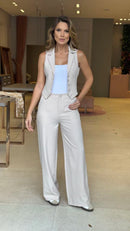 Conjunto Alfaiataria Colete & Calça